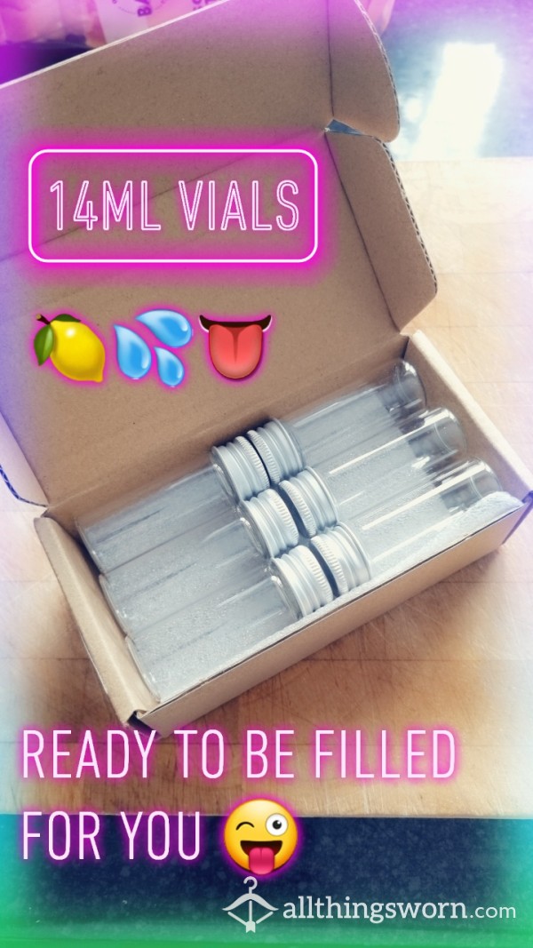 Vials For Filling 😜