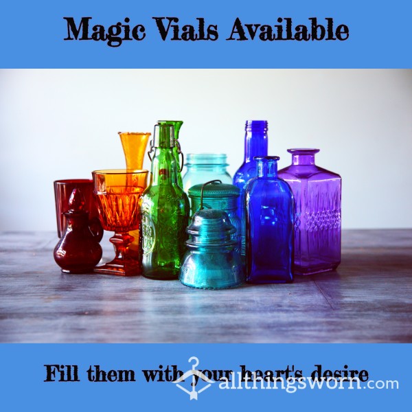 Vials For Sale!