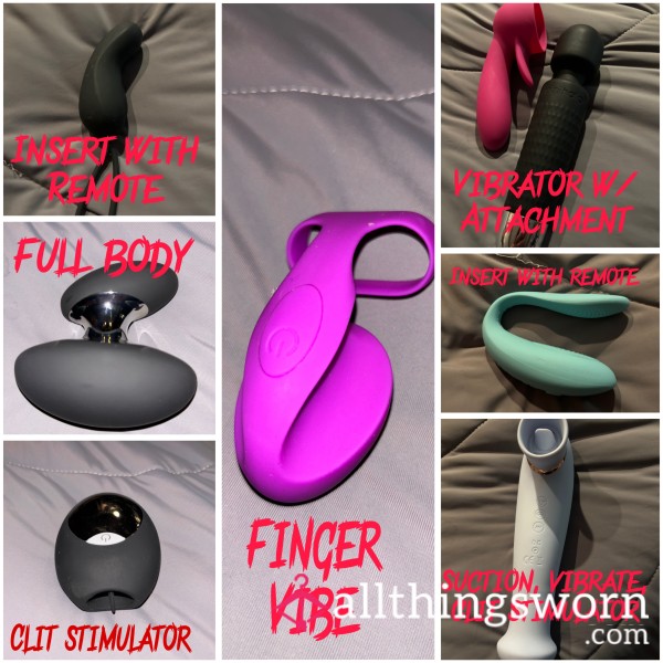 Vibrators And Inserts. 💜