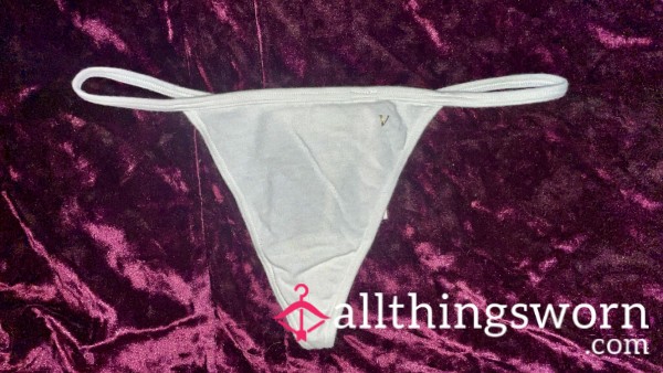 Victoria Secrets White G String