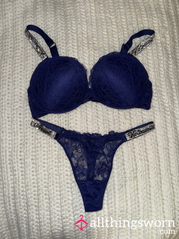 Victoria's Secret Blue Set