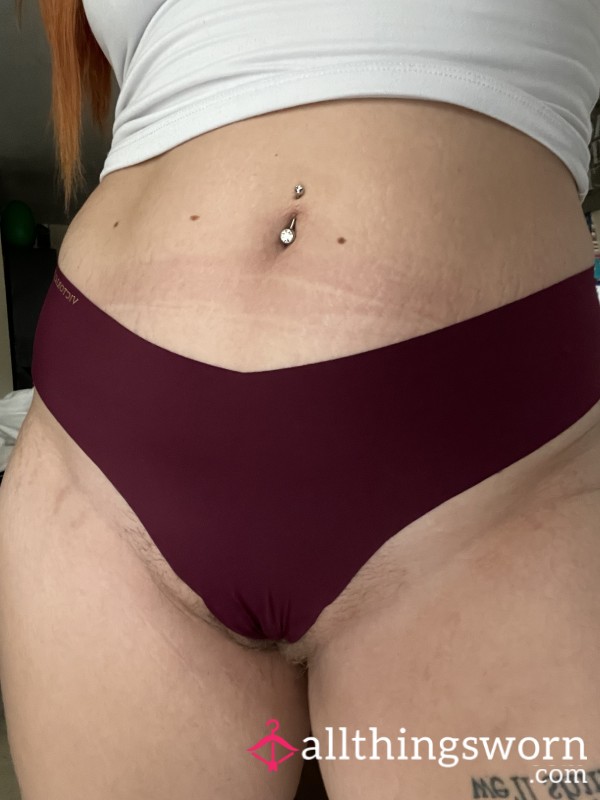 Victorias Secret Dark Purple Thongs