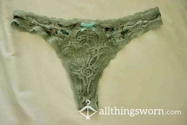 Victoria's Secret Green Lace