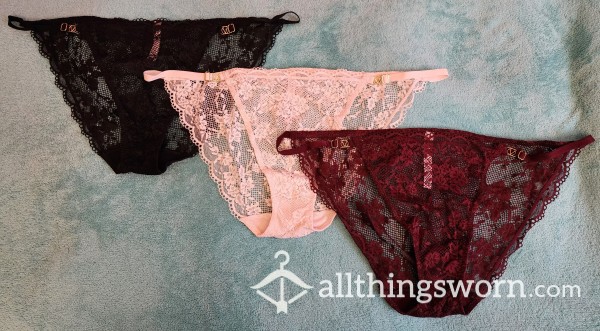 Victoria's Secret Lace Bikini Panty - Available In 3 Colors