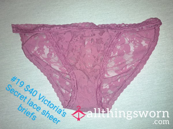 Victoria's Secret Lace Panties