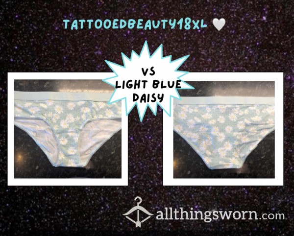 Victoria’s Secret Light Blue Daisy