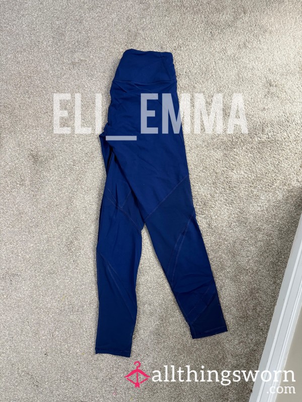 Victoria’s Secret Navy Blue Leggings - Worn For 24 Hours