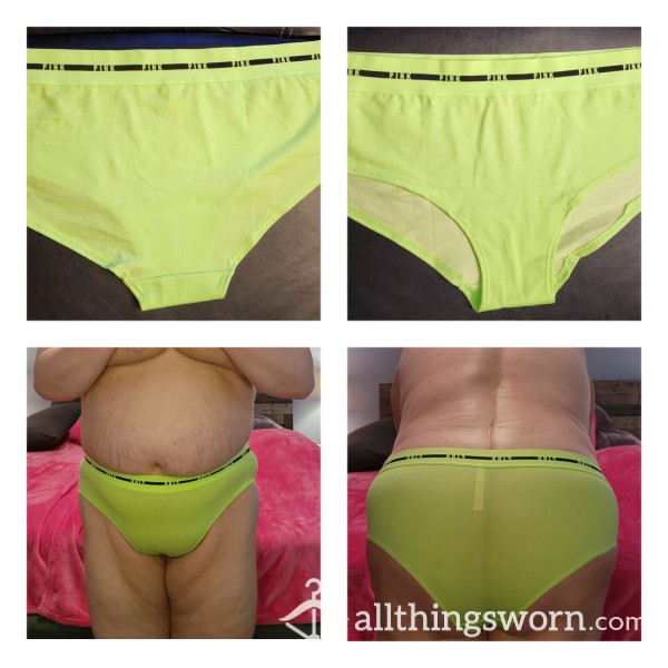 Victoria's Secret Neon Green Hipster Bikini Panty