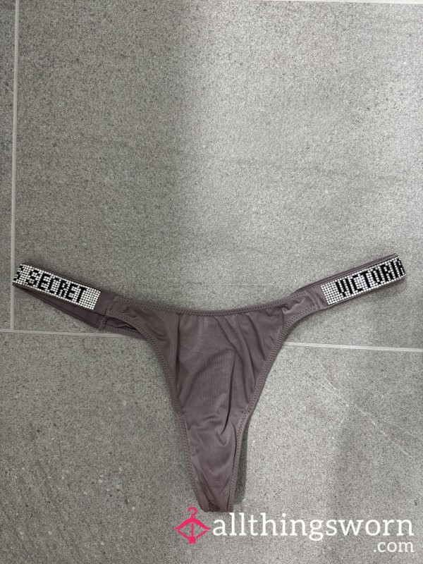 Victoria’s Secret Satin Thong- 3 Day Wear