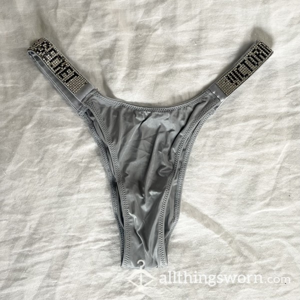 Victoria’s Secret Shine Strap - Silver