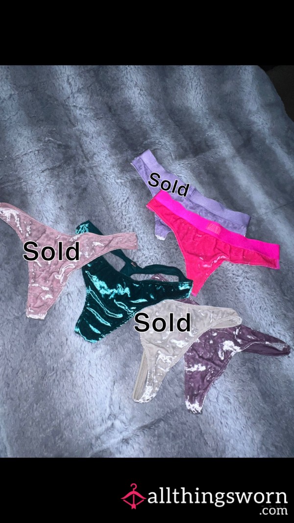 Victoria’s Secret Velvet Thong Galore