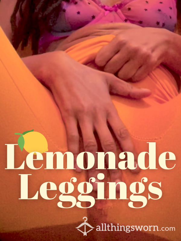 ✨VID✨Making Lemonade In My Leggings🍋✨