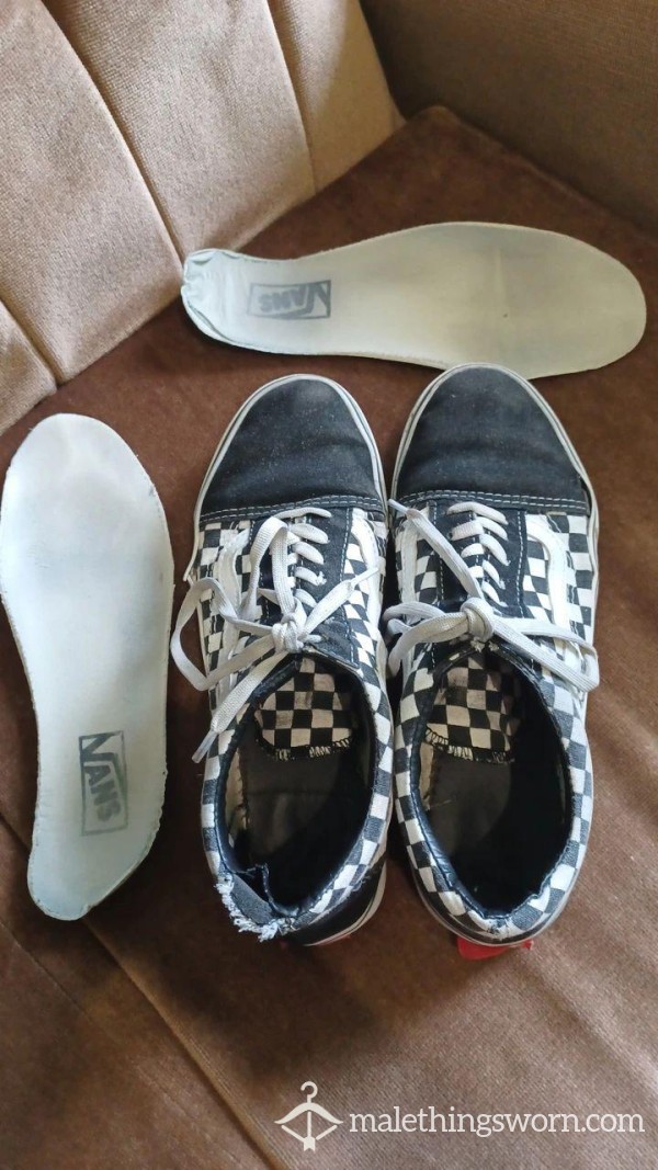 Sweaty Vans Sneakers