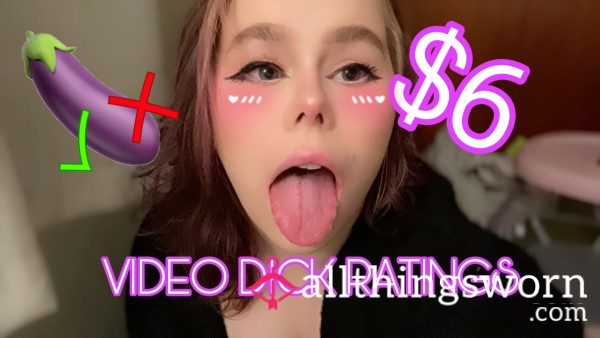 ✨Video D*ck Ratings✨