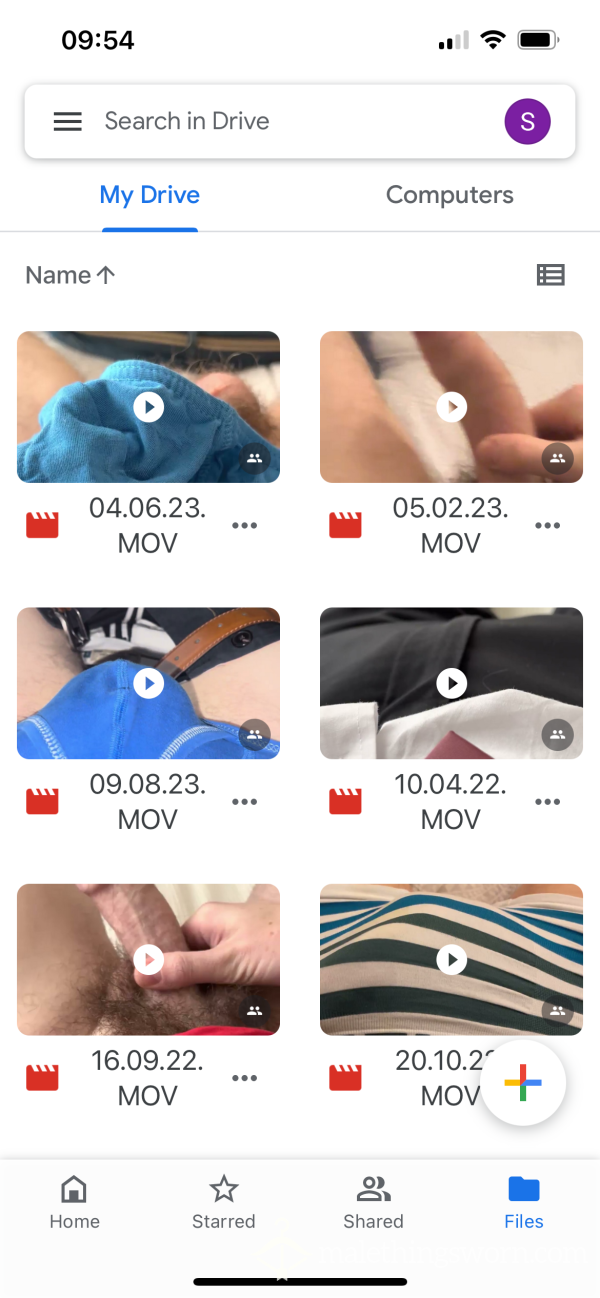 Video Selection (£3) 6 Vids - DM Me For Details