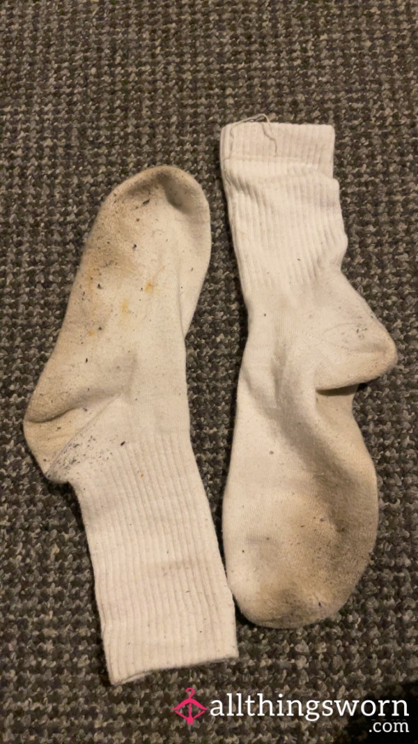 Vile Filthy White Socks 🧦