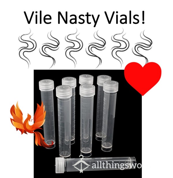 Vile Vials!  Xx  ;)