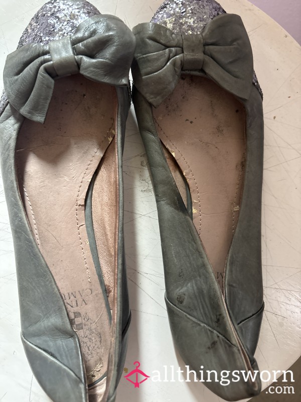 Vince Camuto Ballet Flats Well Worn