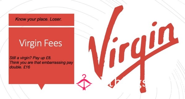 🤭Virgin Fee🤭