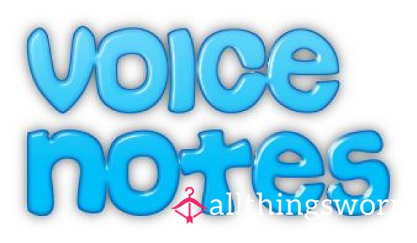 Voice Notes