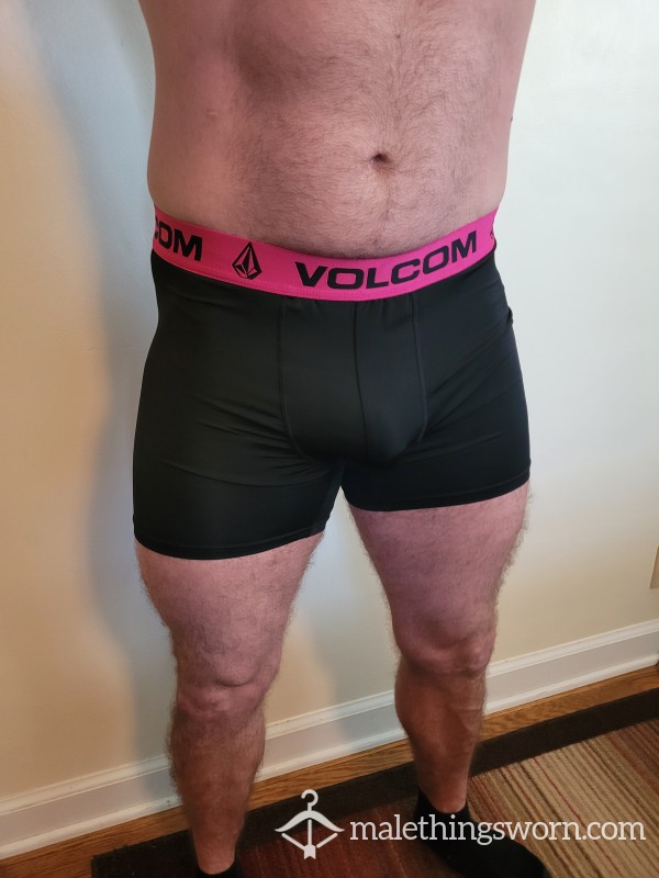 Volcom Black W/Pink Waistband