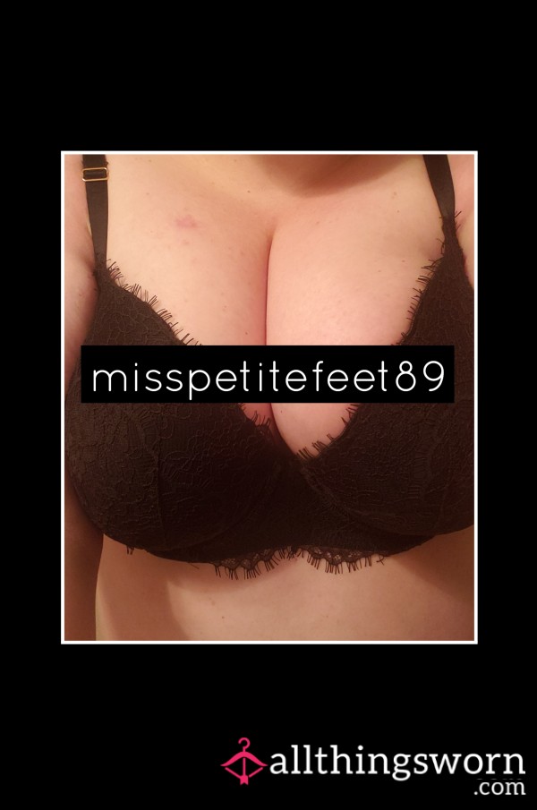 🖤 Victoria's Secret 38D Black Lace Bra 🖤