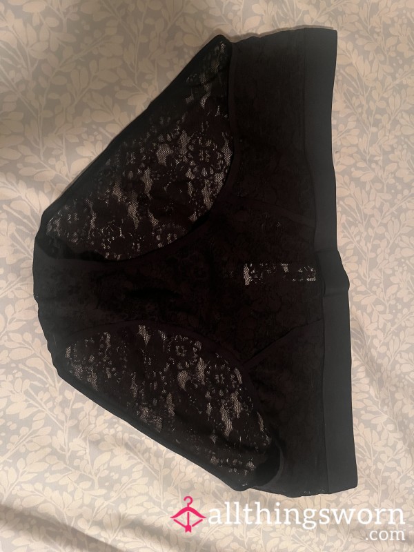 Vs Black Lace Panties