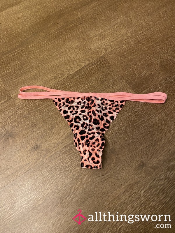 VS Cheetah Print Thong