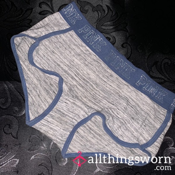 VS Heather Gray Boyshort