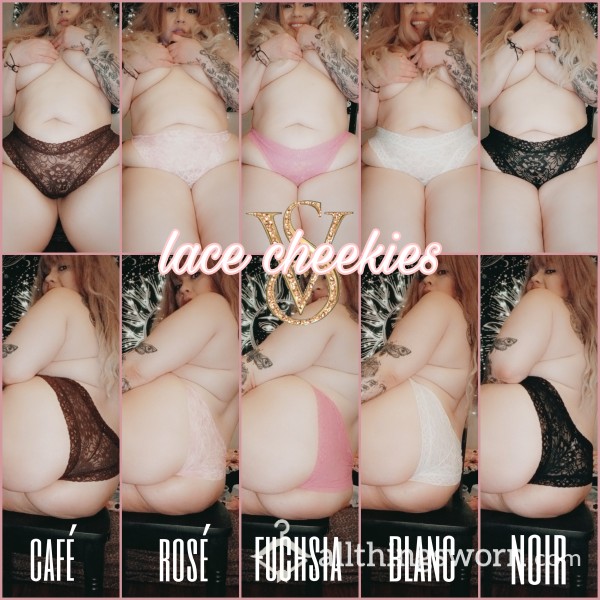 VS Lace Cheekies - 5 Colors!