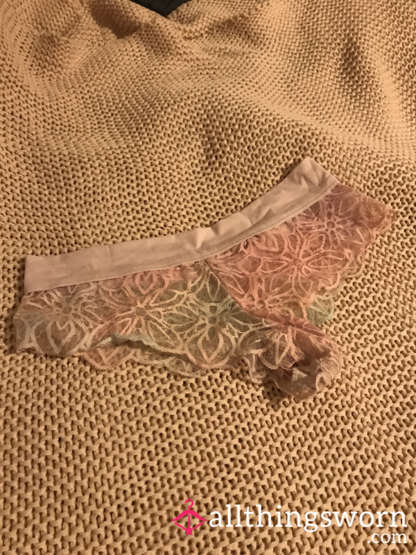 VS Lacey Pink Panties