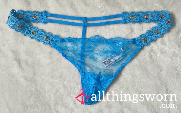 VS Lacy Blue G- String