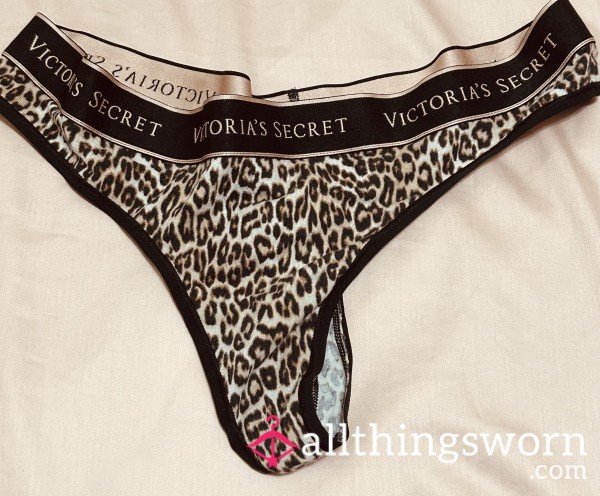 VS Leopard Thong