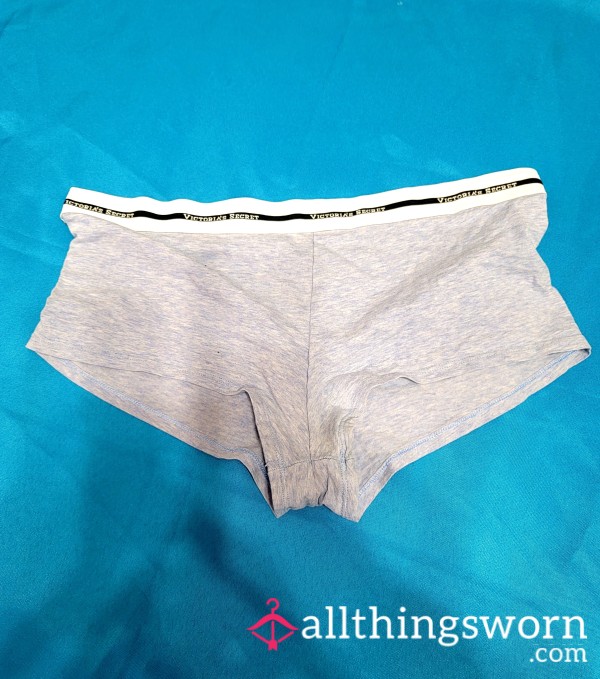 VS Light Blue Cotton Shortie Panties XL – Well Loved – Cotton Gusset – US Shipping Included