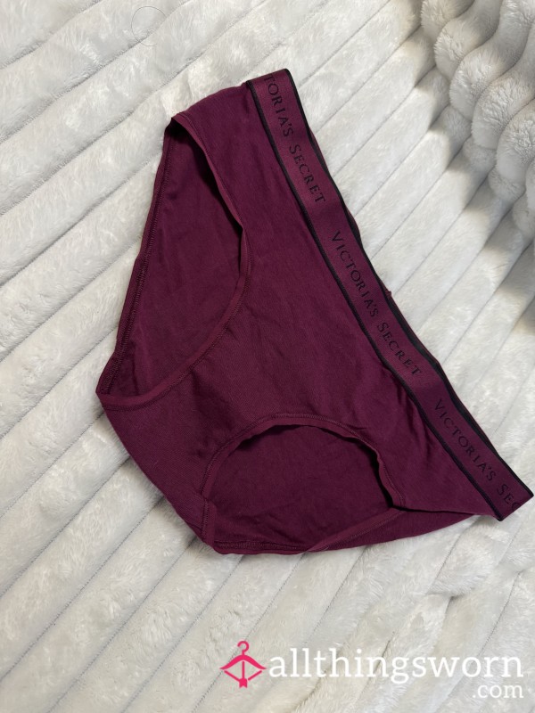 VS Maroon Cotton Panty