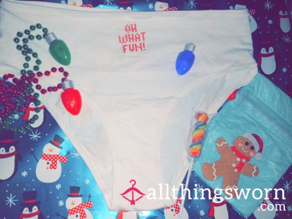 Vs OH What Fun Christmas Cheeky Panties