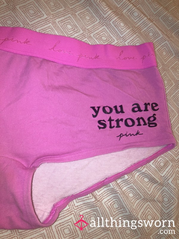 VS PINK Boyshort Panties L