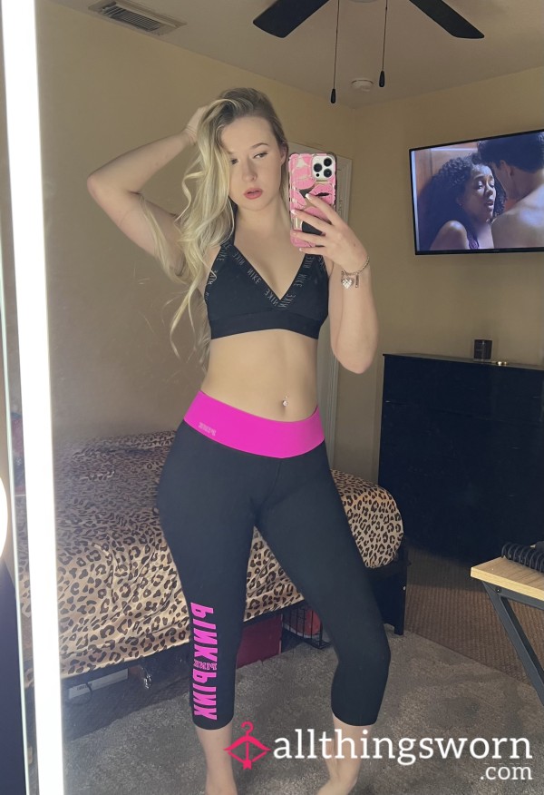 VS PINK Capri Leggings