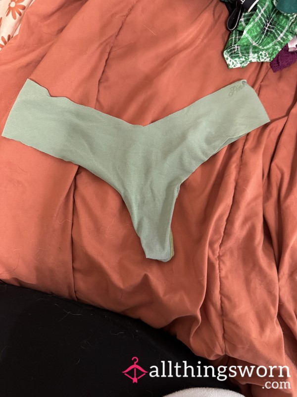 VS PINK Nude Seamless Thong