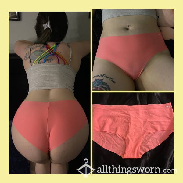 Vs Pink Seamless Peach Boyshorts