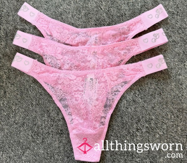 VS Pink Thongs