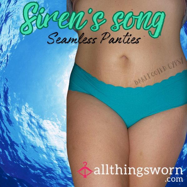 🧜‍♀️🌊VS Seamless, Teal Cheeky, Siren's Song Panty,