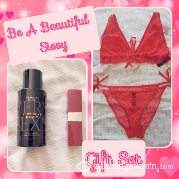 VS S**y Sissy Gift Set Size 14🩷💋🩷