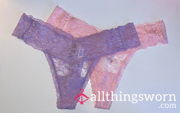 VS THONGS - Pink & Purple