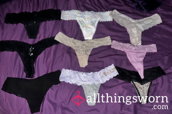 VS Thongs (Small With Lace Trim)