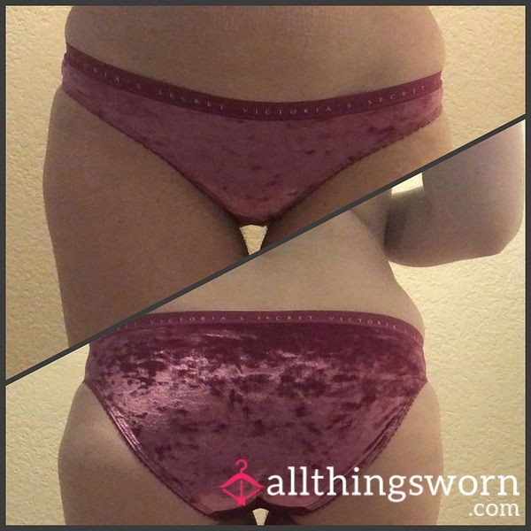 VS Velvet Bikini Panties