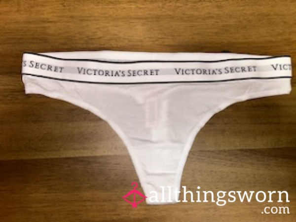 VS White Thong