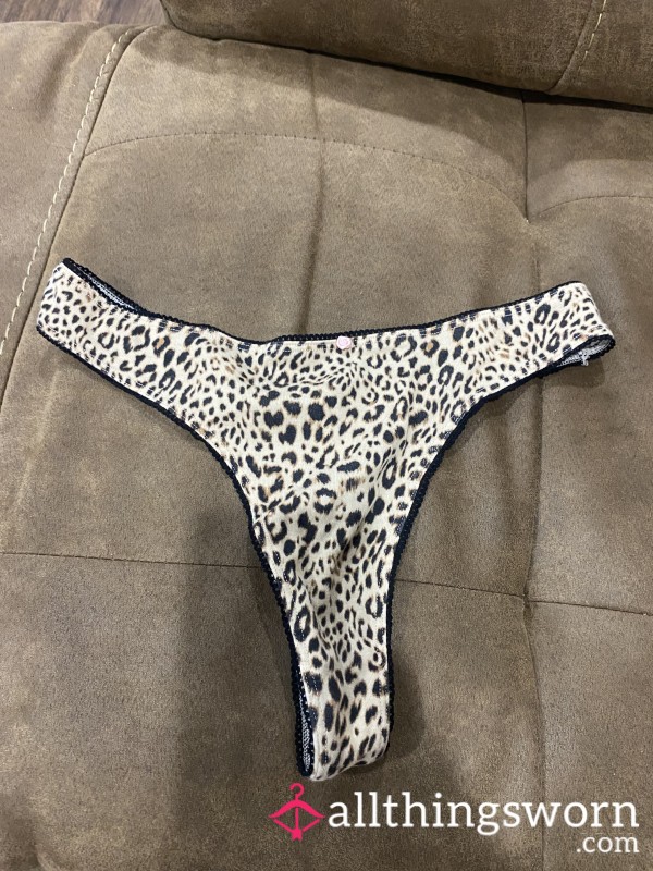 Vs Womens Leopard Panty