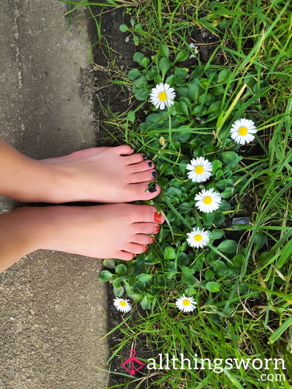 Walking The Town Barefoot