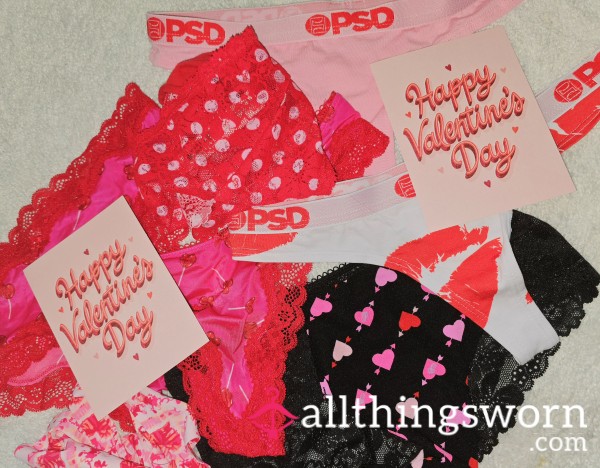 Wanna Be Mine? BOGO Valentine Themed Panties!